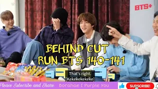 BTS BEHIND CUT EP 140-141 ENG SUB | RUN BTS EP 140-141 | BTS VARIETY SHOW COLABORATION.💋😂😜❤💖