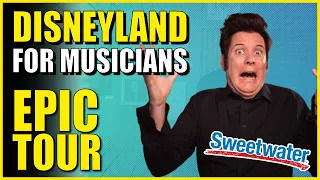 EPIC Tour of Sweetwater's Headquarters - DISNEYLAND For Musicians