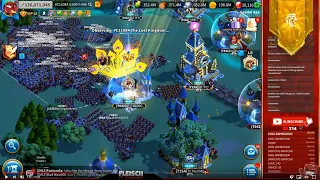 400m BT CYBORG getting rallied - Rise of Kingdoms ROK