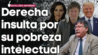 Líderes de derecha eluden el debate con escándalo, buscando alguna relevancia política: Buen Abad