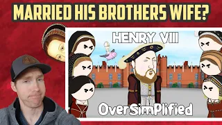 Californian Reacts | King Henry VIII - Oversimplified