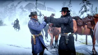 Arthur Accidentally Kills Micah In Chapter 1 ( Alternate Cutscene ) - Red Dead Redemption 2