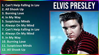 Elvis Presley 2024 MIX Best Songs - Can't Help Falling In Love, All Shook Up, Burning Love, In M...