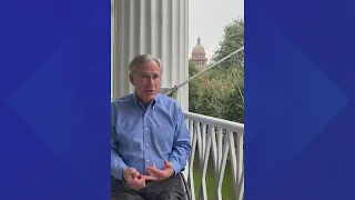 Gov. Greg Abbott tweets message after testing positive for COVID-19