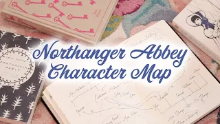 Jane Austen's NORTHANGER ABBEY | Character Map + Synopsis