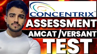 Concentrix Assessment AMCAT Test with Answers / VERSANT TEST