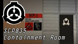 SCP035(Possessive Mask) Containment Room Minecraft bedrock edition