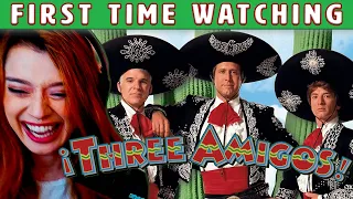 I discovered the FUNNIEST western EVER! (First time watching Three Amigos!)
