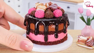 [💕Mini Cake 💕] Impressive Nutella Naked Cake  | Mini Bakery