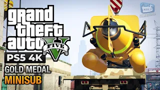 GTA 5 PS5 - Mission #31 - Minisub [Gold Medal Guide - 4K 60fps]