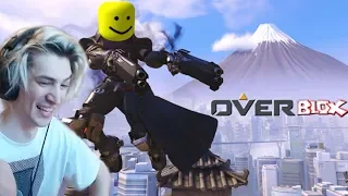 xQc Plays Roblox Arsenal and Roblox Overwatch!