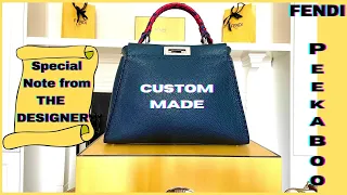 My Made-to-Order Fendi Iconic Peekaboo (Medium) unboxing / reveal + A special note from THE Designer