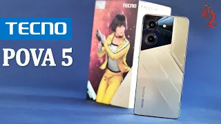 ВЗРОСЛЫЙ обзор TECNO POVA 5 Free Fire Edition