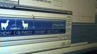 Llama winamp easter egg