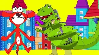 Rat A Tat - Lego Dinosaurs + Scientist Don - Funny Animated Cartoon Shows For Kids Chotoonz TV