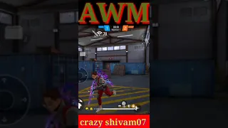 AWM shorts video 📲♨️#crazyshivam07#freefire #trending #viralvideo #short #shorts