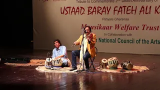 Ustaad Raees Ahmed Khan Sada Hun Apne Piyar Ki at the Tribute for Ustaad Baray Fateh Ali Khan Part 1