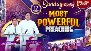 SUNDAY MEETING (17-03-2024) || Ankur Narula Ministries