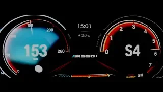 2018 BMW M550i 462 HP Acceleration 0-200km/h