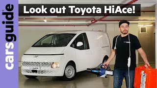 2022 Hyundai Staria Load review: It replaces the iLoad, but is it as good as a Toyota HiAce van?