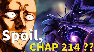 CHÍNH THỨC HÉ HỘ CHAP 214!! |LIỆU SAITAMA CÓ THỂ TRẢ THÙ CHO GENOS TRONG ONE PUNCH MAN