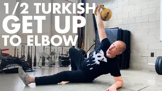 Kettlebell 1/2 Turkish Getup to Elbow