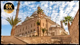 Citadel of Saladin, Islamic Cairo - Egypt ● 4K Ambient Sound [2022]