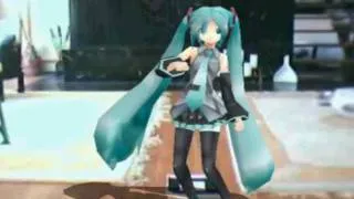 Miku - Love and Joy - dancing in my living room - Artoolkit