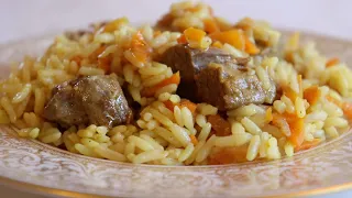 The BEST Rice Dish You’ll Ever Eat! | How to make Lamb Plov | One Pot Rice Pilaf Recipe