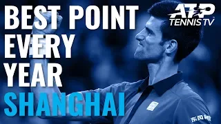 Best Point Every Year From Shanghai: 2009-2018