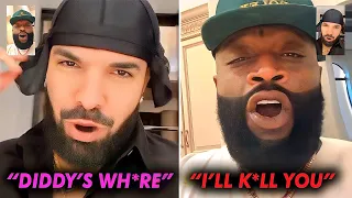 Drake THREATENS To Leak Diddy & Rick Ross FREAK 0FF Footage | Ross FIRES BACK