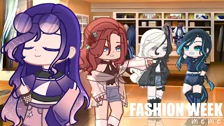 Fashion Week Meme//Gacha//Live2d