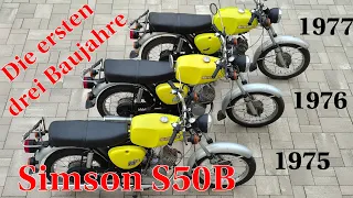 Originallackfetischist - Die ersten 3 Baujahre der Simson S50