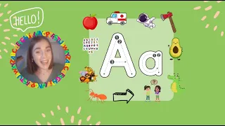 Learn the Letter Aa | English Class with Teacher Cat 🐱