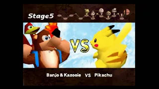 Smash Remix v1.5.0 - Classic Mode beaten with Banjo & Kazooie (Normal)