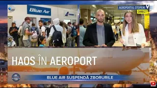 Stirile Kanal D (06.09.2022) - HAOS IN AEROPORT! BLUE AIR SUSPENDA ZBORURILE | Editie de seara