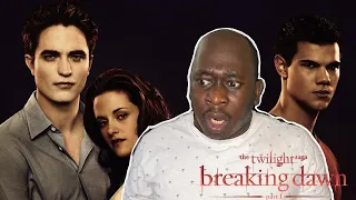 JACOB DID WHAT?!! First time watching Twilight Breaking Dawn Part 1 movie reaction