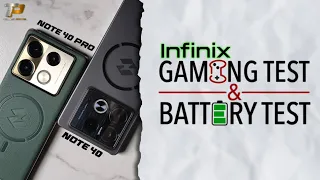 INFINIX NOTE 40 VS INFINIX NOTE 40 PRO GAMING TEST & BATTERY TEST