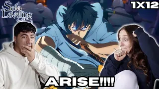 ARISE 😤 SEASON 2 IS ABOUT TO BE LIT | Solo Leveling Ep. 12: Reaction - Arise