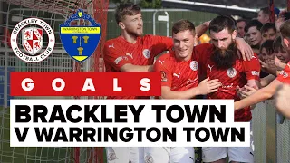 GOALS  - Brackley Town 2-0 Warrington Town