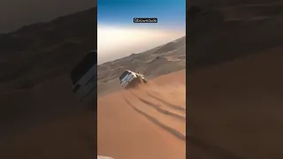 Dubai desert safari Dangerous driving skill you can’t believe  #dbrowndude #shorts #reels #viral