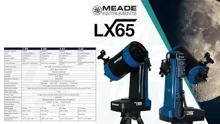 INTRODUCING THE MEADE LX65 TELESCOPE SERIES