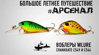 Китайские воблеры wlure crankbait