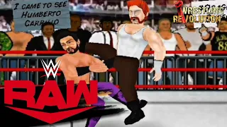 Sheamus attacks Humberto Carrillo: Raw, Apr. 19, 2021 | Wrestling Revolution