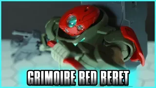 HGBD Grimoire Red Beret Review - GUNDAM BUILD DIVERS -