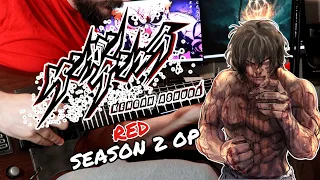 [🎸TABS] Kengan Ashura Season 2 OP『RED // SiM』(Guitar Cover) ケンガンアシュラ S2