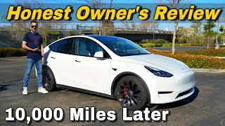 TESLA MODEL Y OWNER'S Review. The Truth After 10000 miles #Tesla