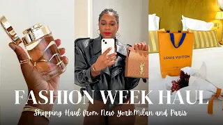 FASHION WEEK BUYS: a very luxurious haul from New York, Milan & Paris Shopping ✨ MONROE STEELE