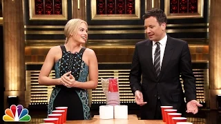 Flip Cup with Margot Robbie