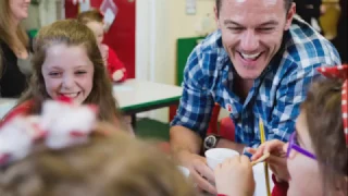 Luke Evans for Save The Children UK